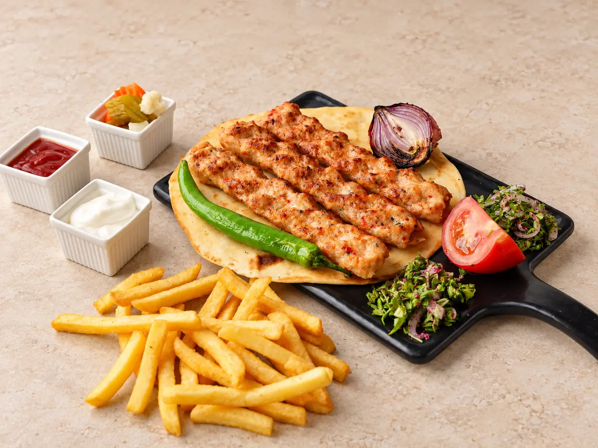 ماعون كباب دجاج