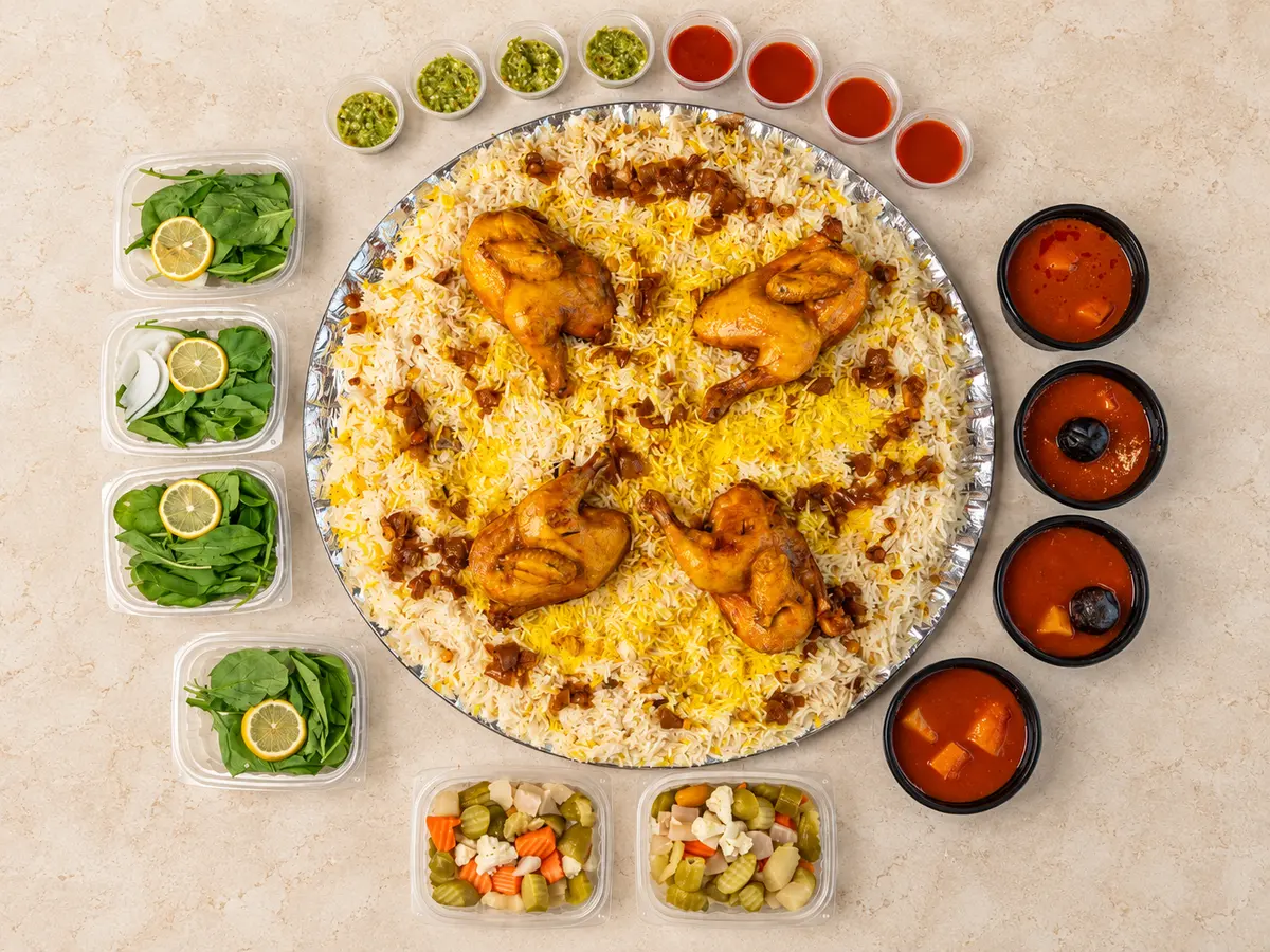 مجبوس دجاج عدد 4 اشخاص